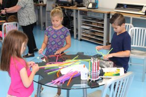 Kids in a classroom