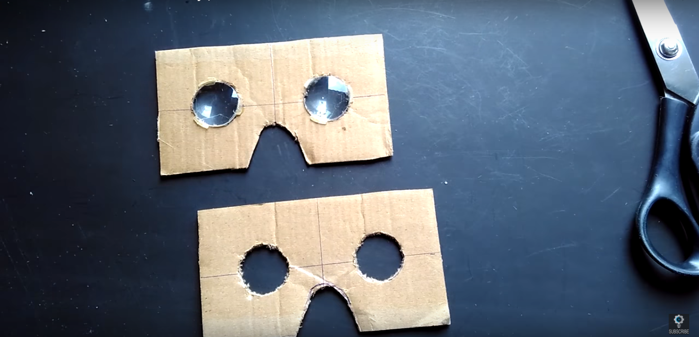 VR headset pieces